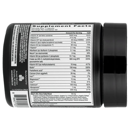 Ancient Nutrition, Men's 40+ Once Daily Multivitamin, 30 Capsules