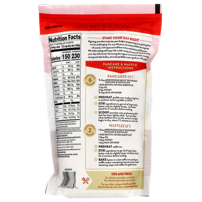 Arrowhead Mills, Organic Buckwheat Pancake & Waffle Mix, 1 lb 6 oz (623 g)