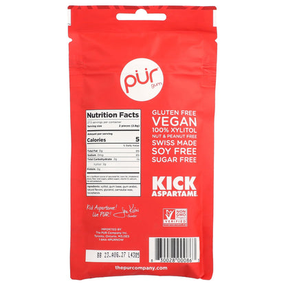 The PUR Company, Chewing Gum, Cinnamon, 55 Pieces, 2.72 oz (77 g)