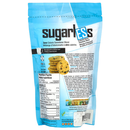 Health Garden, Sugarless, Erythritol Stevia Sweetener Blend, 453 g