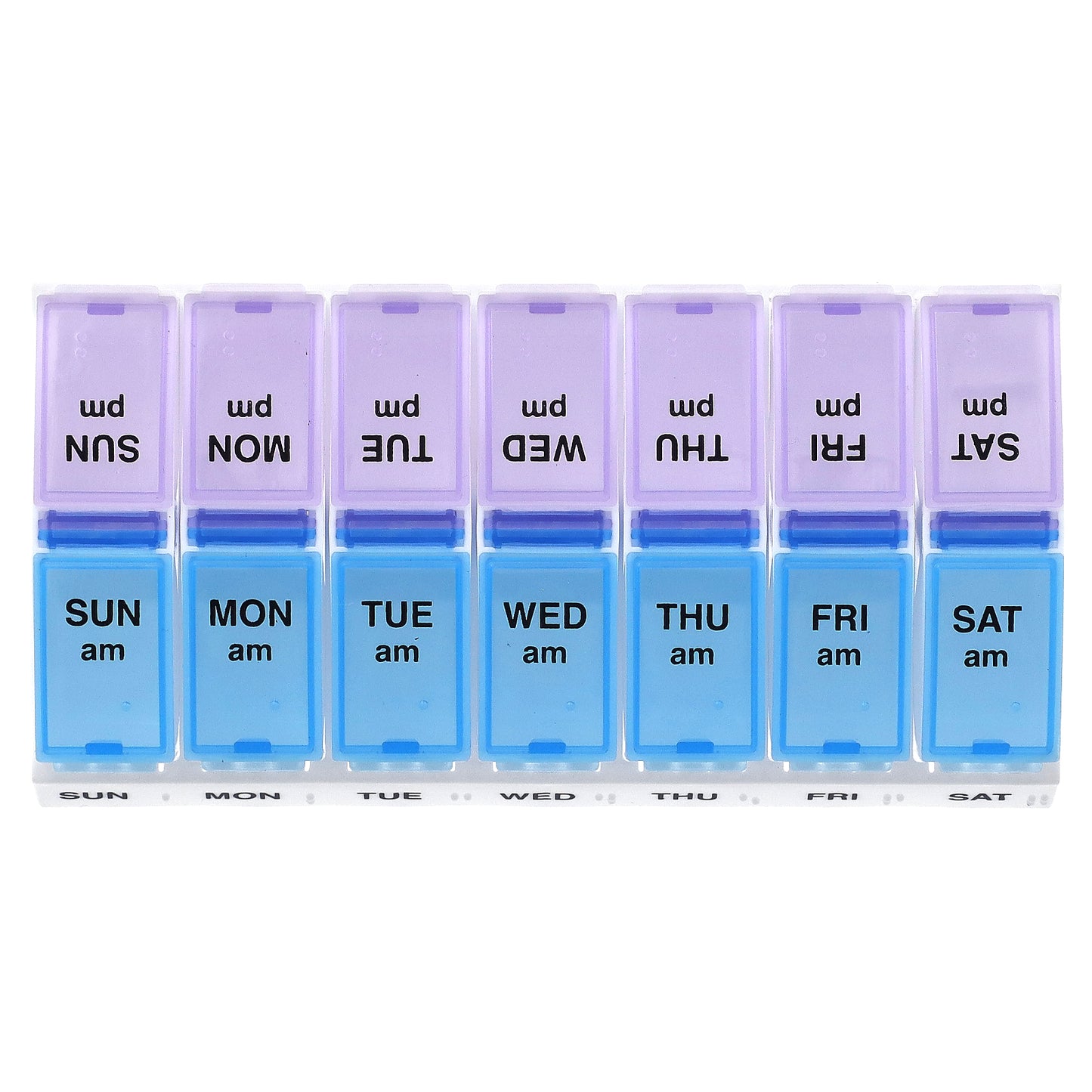 Ezy Dose, Weekly AM/PM Daily Pop-Outs Pill Planner, Small, 1 Count