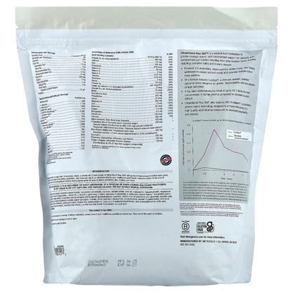 Metagenics, UltralnflamX Plus 360°, Medical Food, Pineapple Banana, 47.62 oz (1,350 g)