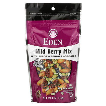 Eden Foods, Wild Berry Mix, Nuts, Seeds & Berries, 4 oz (113 g)