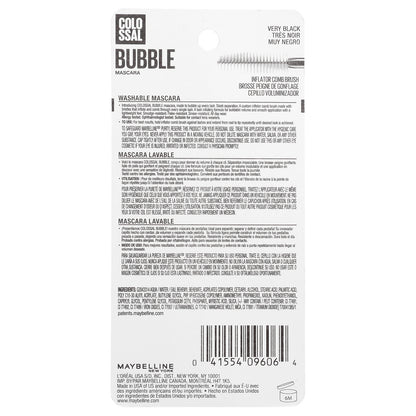 Maybelline, Colossal Bubble Mascara, 801 Very Black, 0.33 fl oz (10 ml)