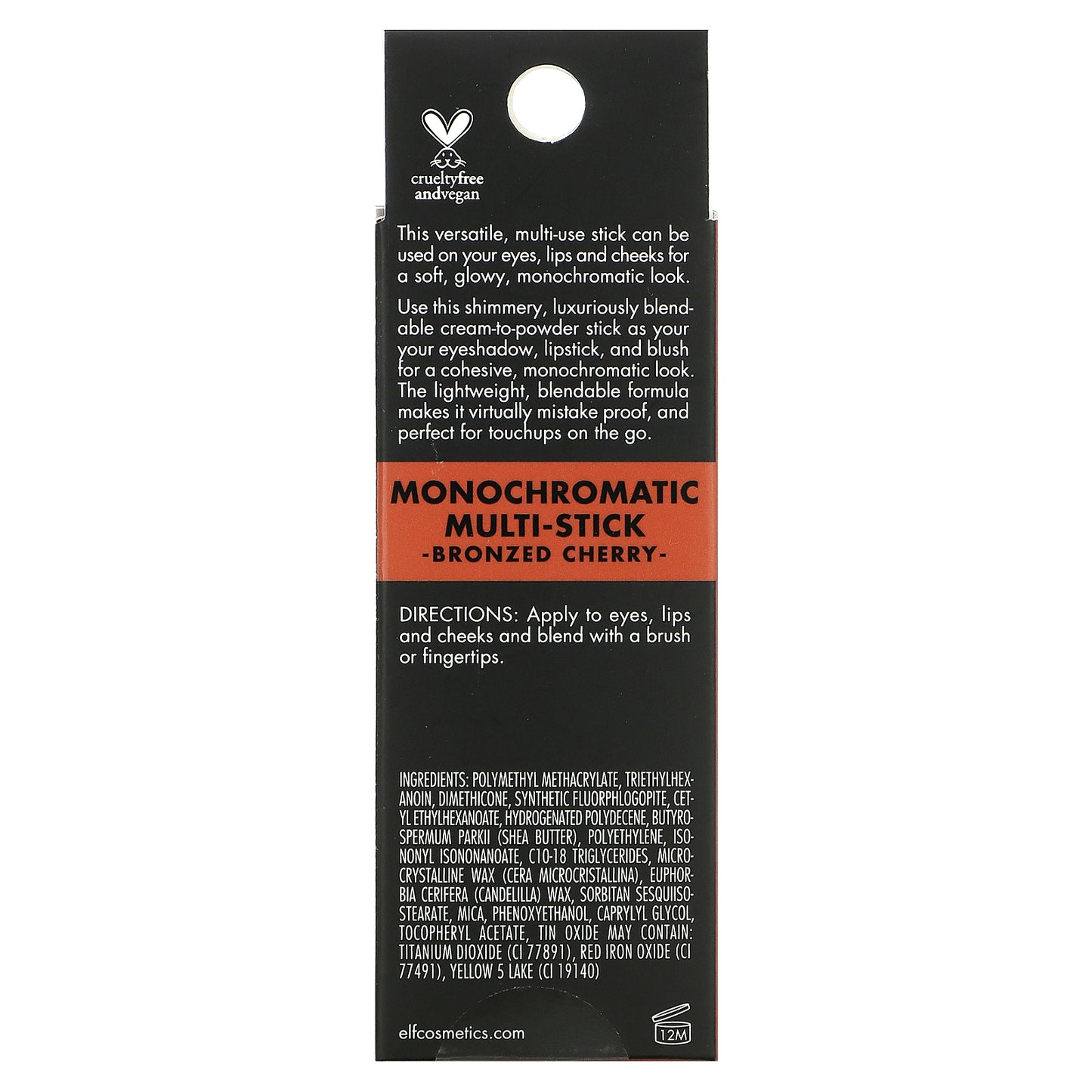 E.L.F., Monochromatic Multi-Stick, Bronzed Cherry, 0.155 oz (4.4 g)