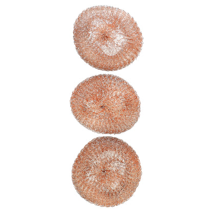 Scotch-Brite, Copper Coated Scrubbing Pads, 3 Scrubbing Pads