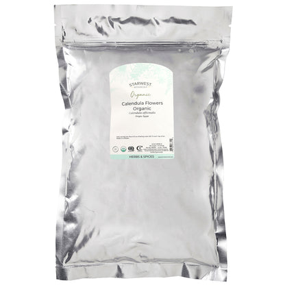 Starwest Botanicals, Organic Calendula Flowers, 1 lb (453.6 g)