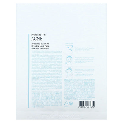 Pyunkang Yul, ACNE, Dressing Beauty Mask Pack, 1 Mask, 0.63 fl oz (18 g)