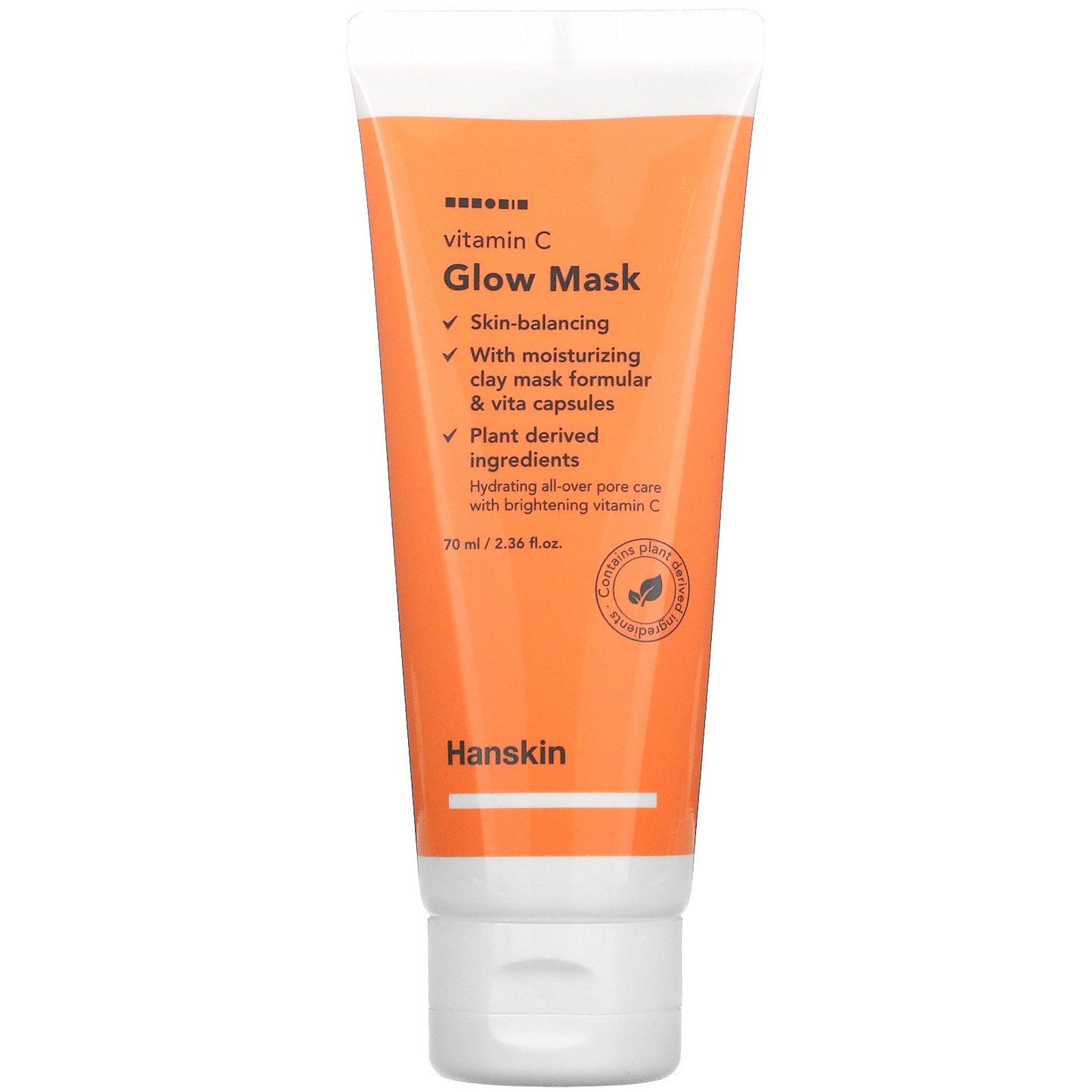 Hanskin, Vitamin C, Glow Beauty Mask, 2.36 fl oz (70 ml)