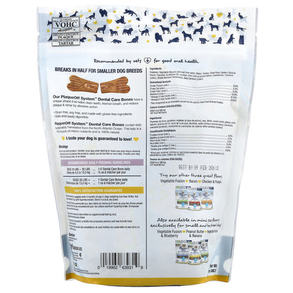 ProDen, PlaqueOff System™, Dental Care Bones, For Medium and Large Dogs, Turkey & Cranberry, 13 Bones, 17 oz (482 g)