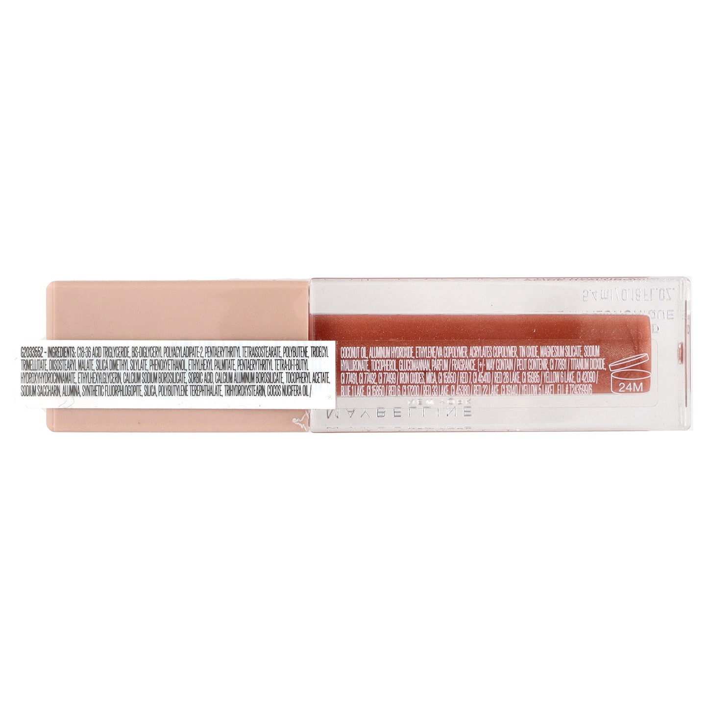 Maybelline, Lifter Gloss with Hyaluronic Acid, 009 Topaz, 0.18 fl oz (5.4 ml)