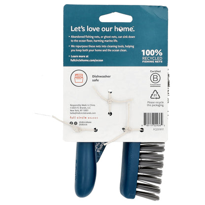 Full Circle, Clean Ocean Scrub Brush, 1 Count