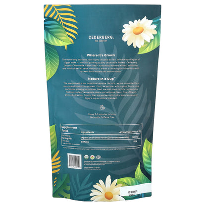 Cederberg Tea Co, Organic Chamomile, Caffeine Free, 100 Natural Tea Bags, 5.29 oz (150 g)