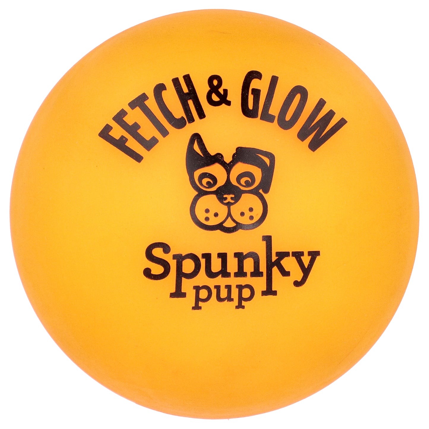 Spunky Pup, Fetch & Glow, Ball, Large, 1 Toy