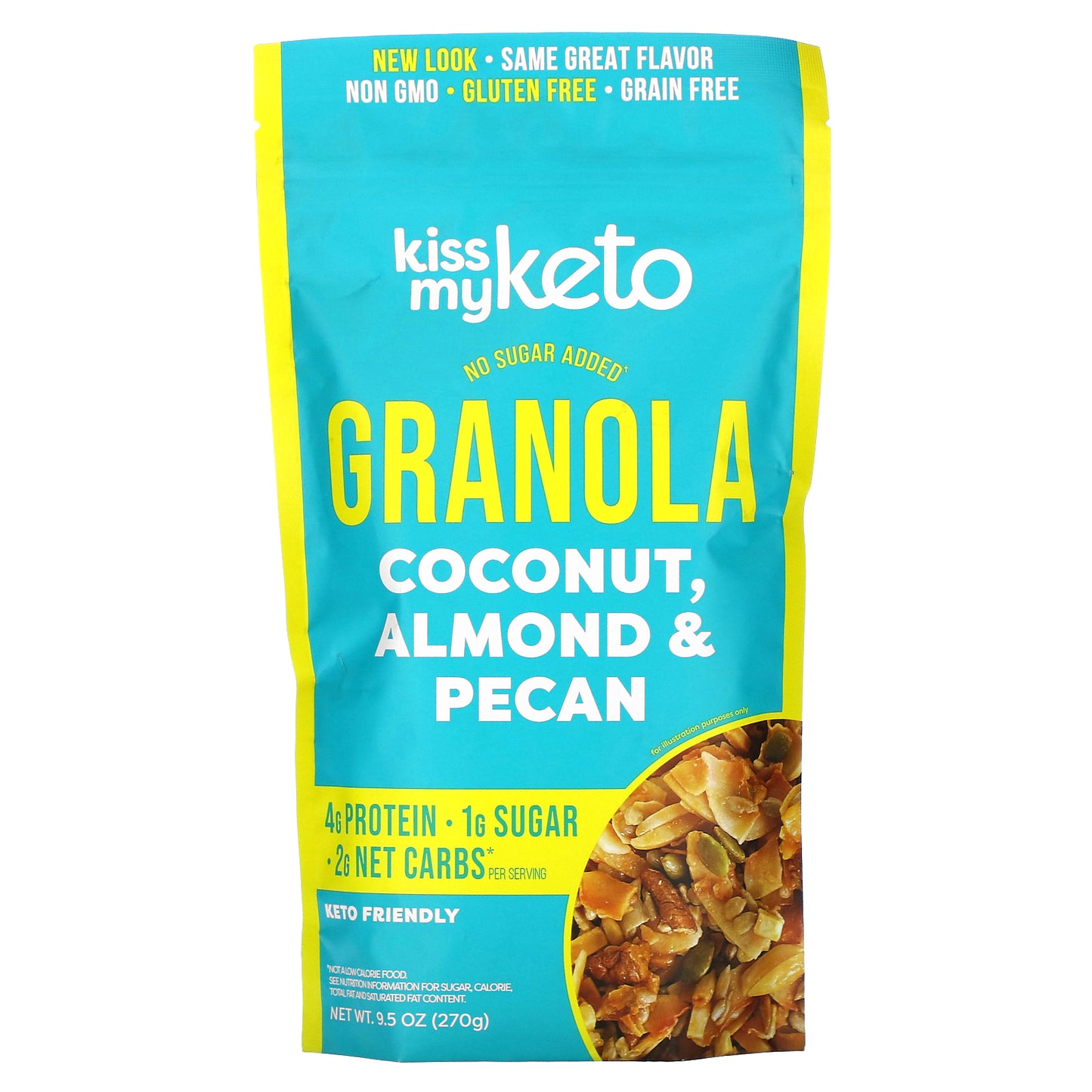 Kiss My Keto, Keto Granola, Coconut, Almond & Pecan, 9.5 oz (270 g)