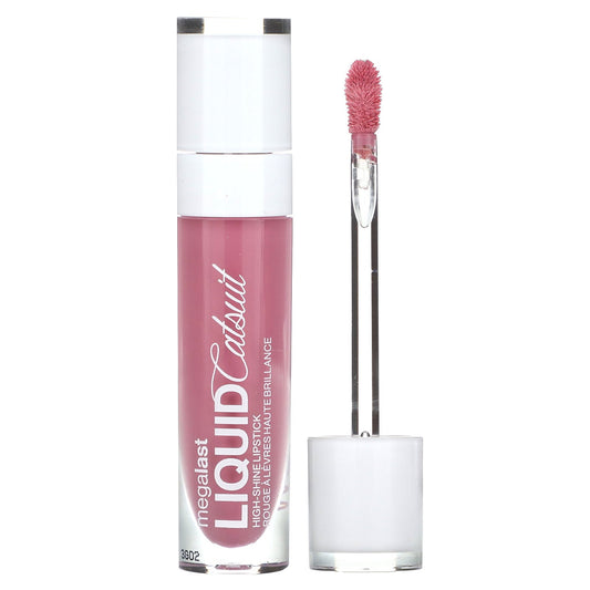 wet n wild, MegaLast, Liquid Catsuit, High-Shine Lipstick, 942B Flirt Alert, 0.2 oz (5.7 g)