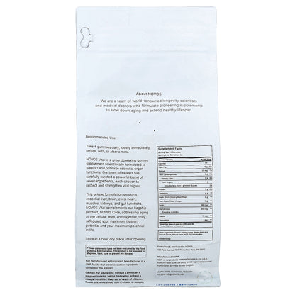 NOVOS, Novos Vital, Tropical Flavor, 120 Gummies