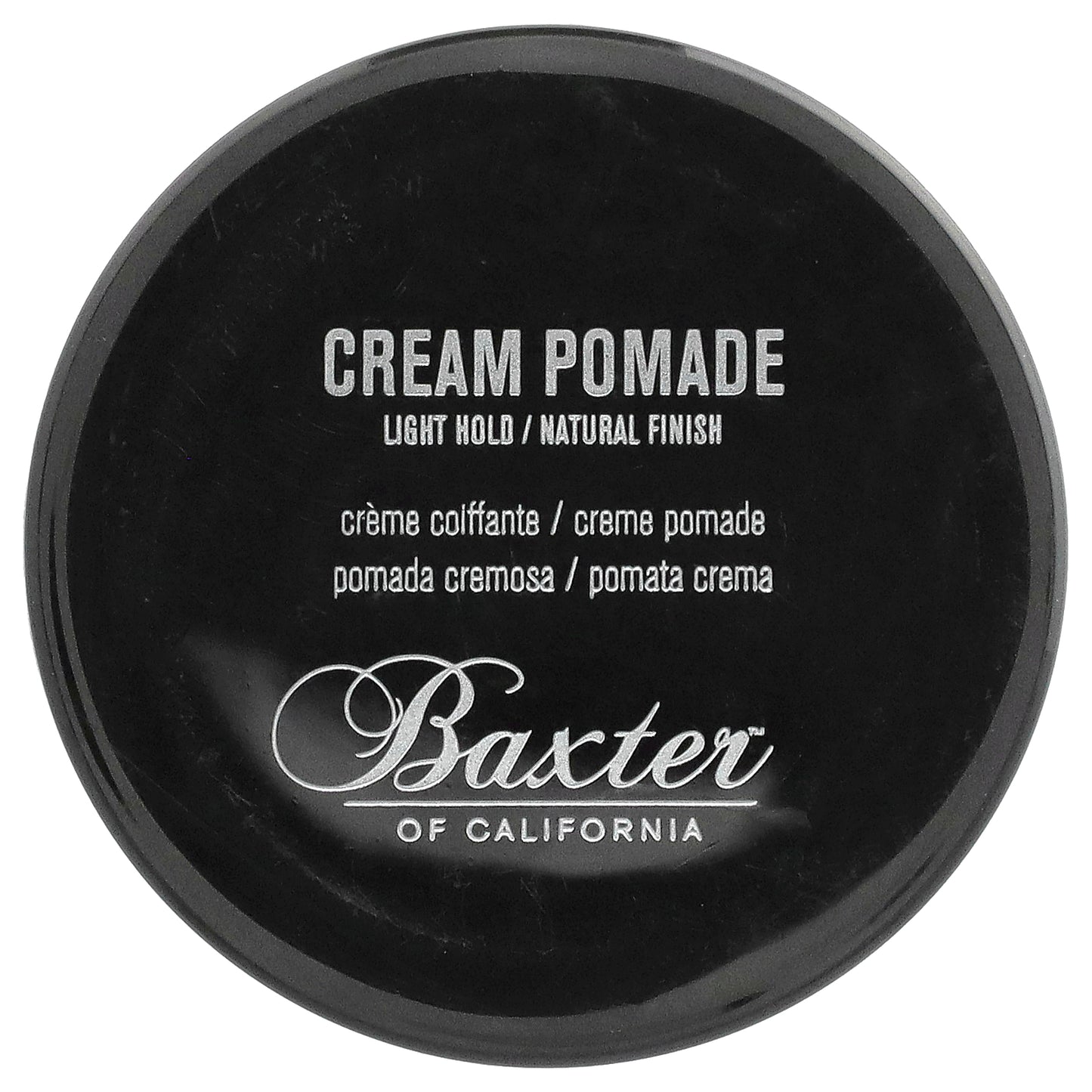Baxter of California, Cream Pomade, Light Hold, Natural Finish, 2 oz (60 ml)