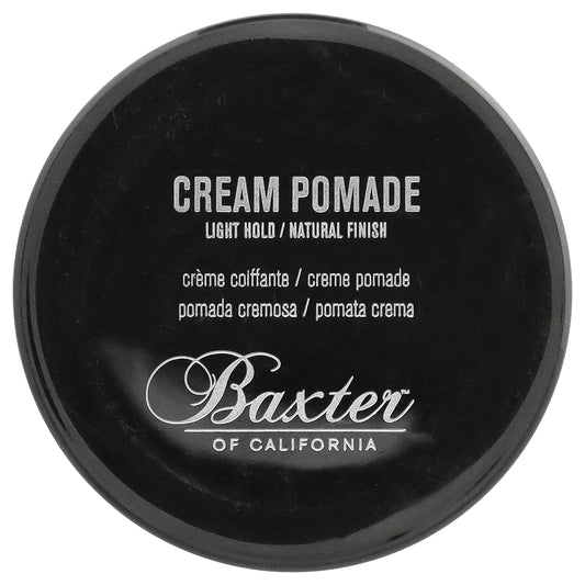 Baxter of California, Cream Pomade, Light Hold, Natural Finish, 2 oz (60 ml)