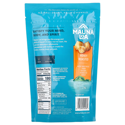 Mauna Loa, Dry Roasted Macadamias, Honey Roasted, 8 oz (226 g)