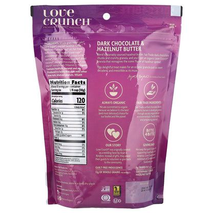 Nature's Path, Love Crunch, Premium Organic Granola, Dark Chocolate & Hazelnut Butter, 10.6 oz (300 g)