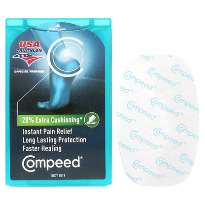 Compeed, Advanced Blister Care, Sports Medium , 8 Active Gel Cushions