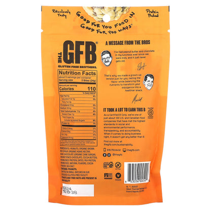 The GFB, Gluten Free Bites, Dark Chocolate + Peanut Butter, 4 oz (113 g)