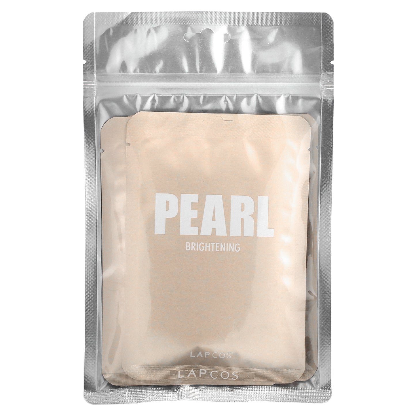 Lapcos, Pearl Beauty Sheet Mask Set, Brightening, 5 Sheets, 0.81 fl oz (24 ml) Each