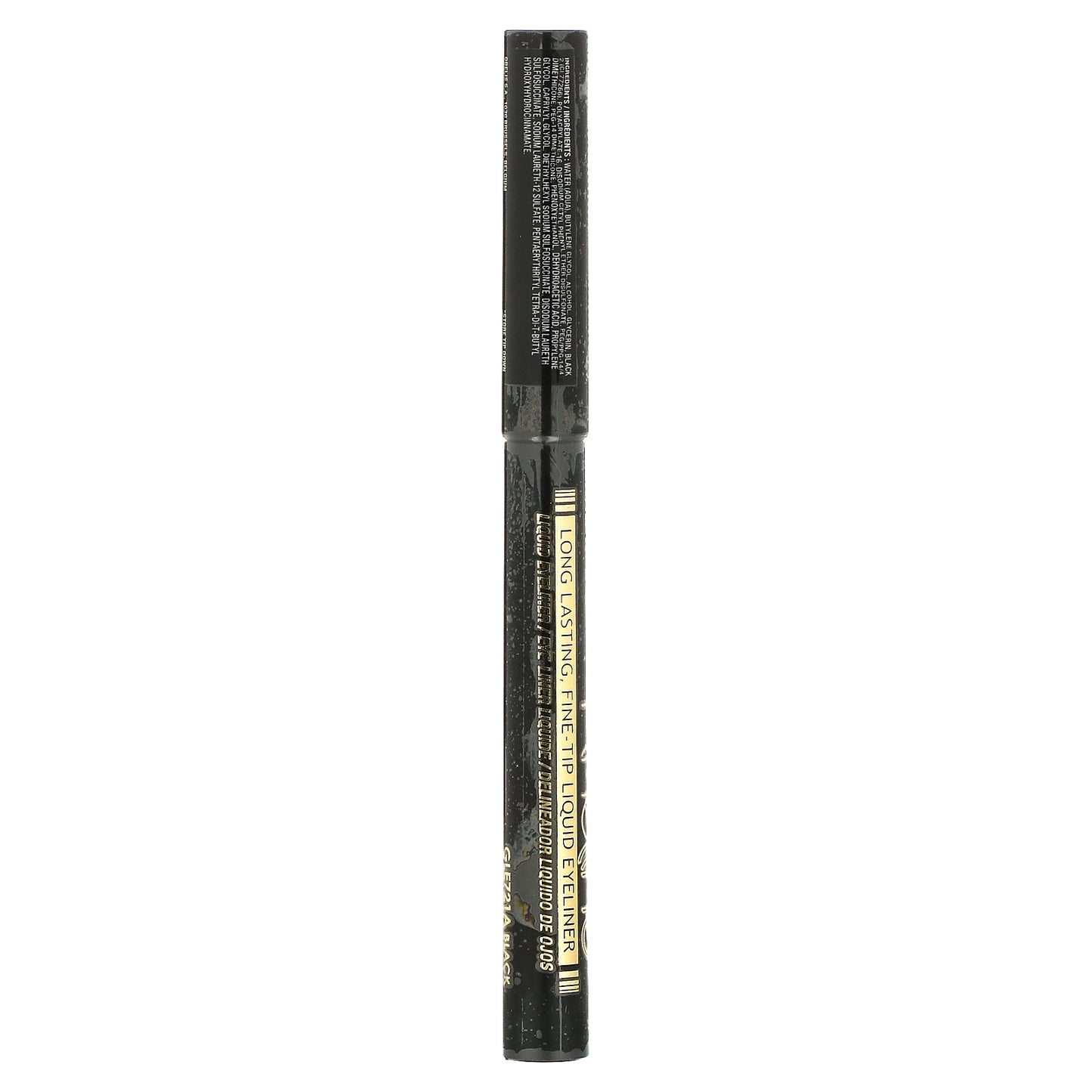 L.A. Girl, Fineline Eyeliner, GLE721 Black, 0.037 fl oz (1.1 ml)