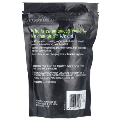 Frontier Co-op, Whole Elderberries, 8 oz (227 g)