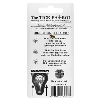 The Tick Patrol, Tick Remover, 3 Count