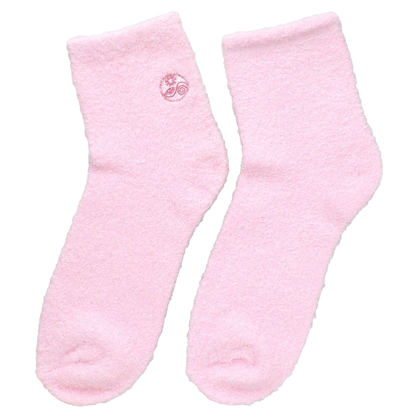 Earth Therapeutics, Aloe Moisture, Aloe Socks, Pink and White, 2 Pairs