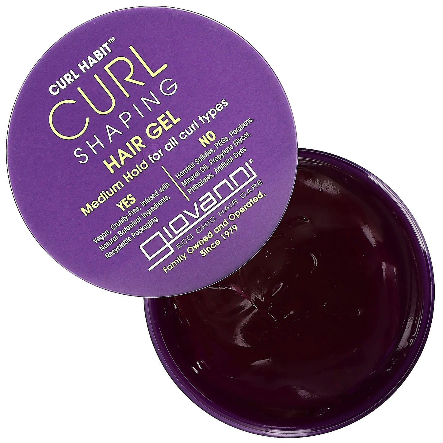 Giovanni, Curl Habit, Curl Shaping Gel, Medium Hold For All Curl Types, 10.5 fl oz (310 ml)