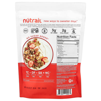 NuTrail, Nut Granola, Vanilla Strawberry, 8 oz (227 g)