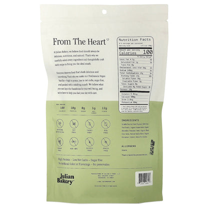 Julian Bakery, ProGranola Clusters, Vegan Vanilla, 9 oz (255 g)