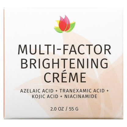 Reviva Labs, Multi-Factor Brightening Creme, 2 oz (55 g)