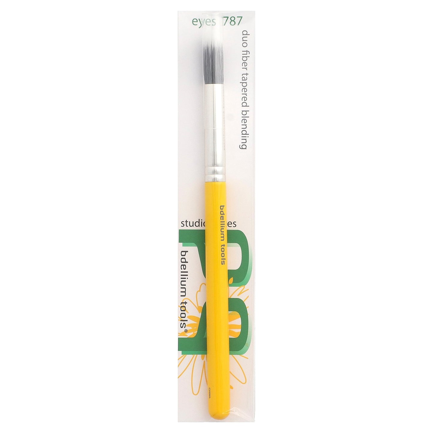 Bdellium Tools, Studio Series, Duo Fiber Tapered Blending Brush, Eyes 787, 1 Brush