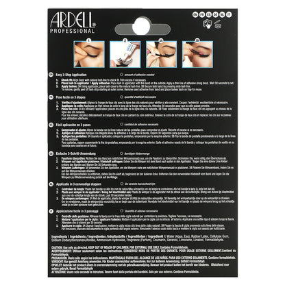 Ardell, Deluxe Pack, Wispies Lashes with Applicator and Eyelash Adhesive, 1 Set