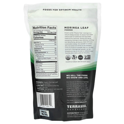 Terrasoul Superfoods, Moringa Leaf Powder, 12 oz (340 g)