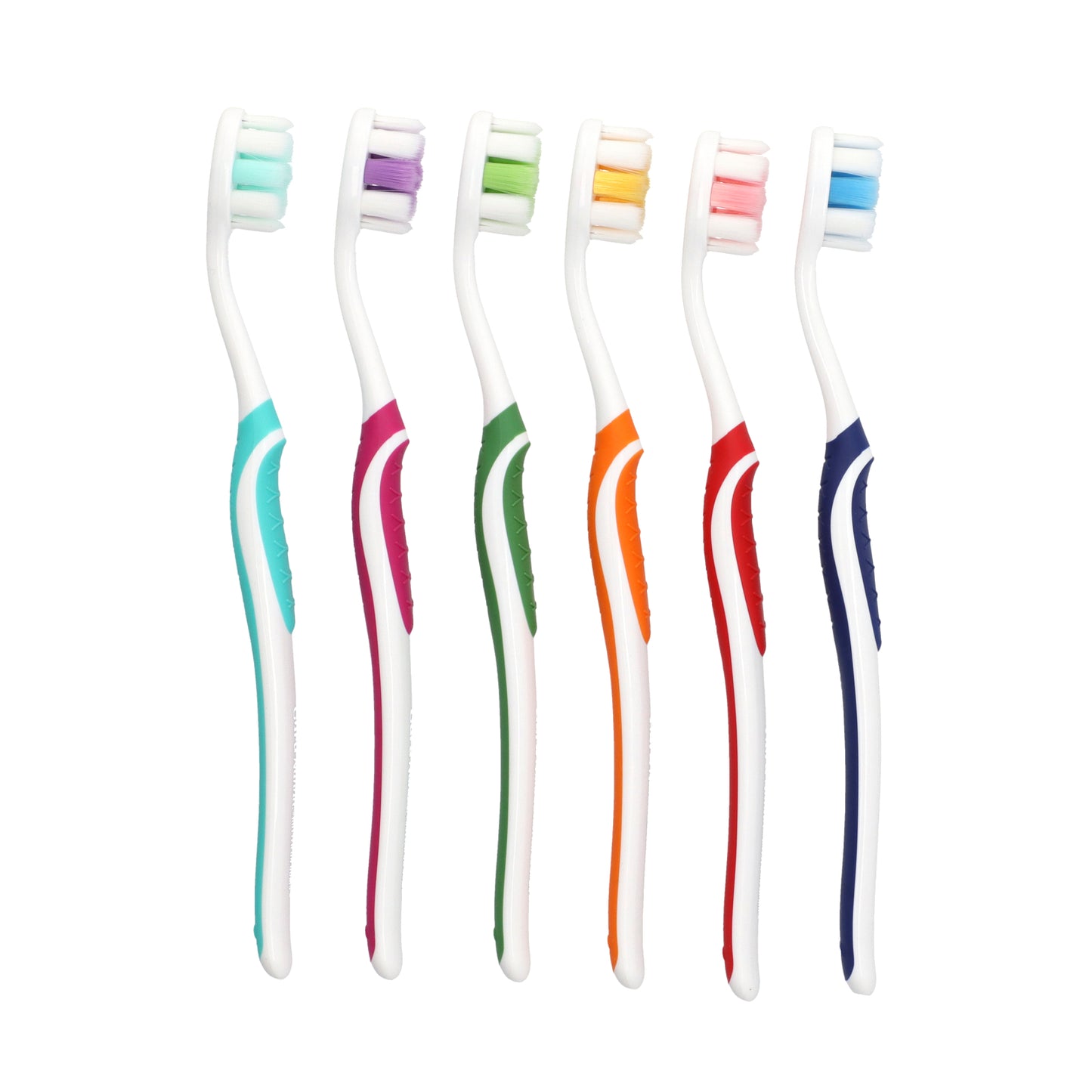 GuruNanda, Bristle Toothbrush Multi-Pack, Extra Soft, 6 Toothbrushes