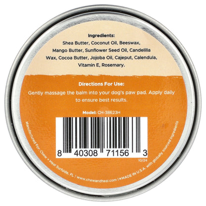 Chew + Heal, Paw Support, For Dogs, 2 oz (57 g)