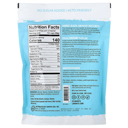 Lakanto, Candied Nuts, Simple Glazed, 8 oz (227 g)