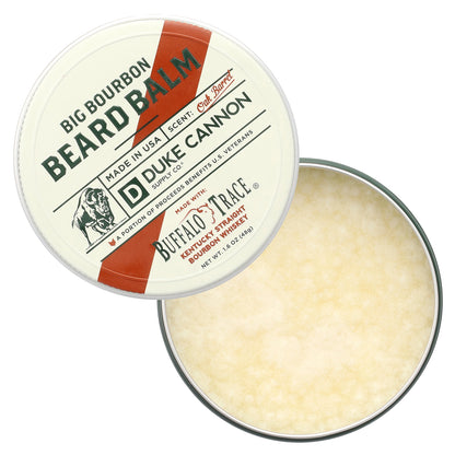 Duke Cannon Supply Co., Big Bourbon Beard Balm, Oak Barrel , 1.6 oz (48 g)