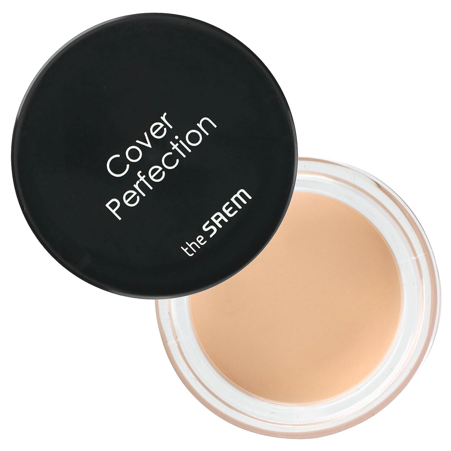 The Saem, Cover Perfection, Pot Concealer, 01 Clear Beige, 0.14 oz