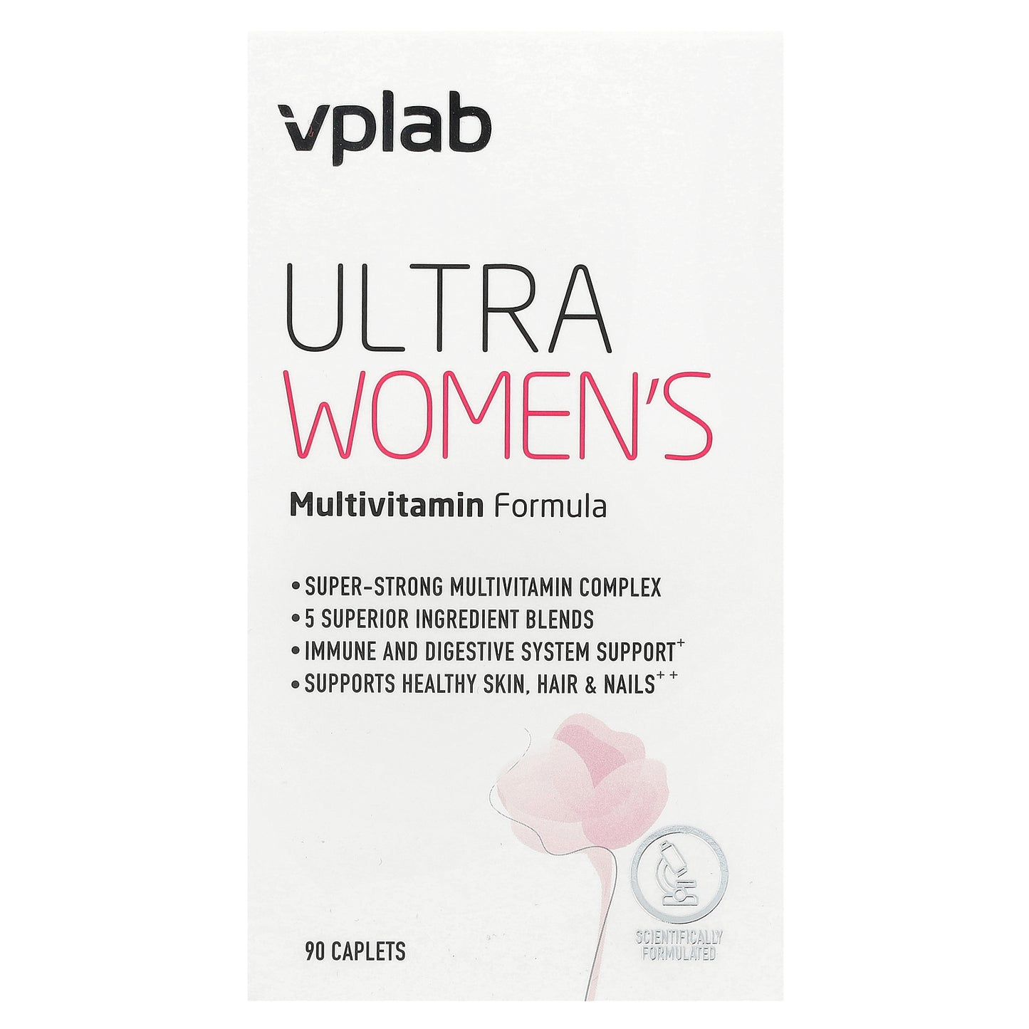 Vplab, Ultra Women’s Multivitamin Formula, 90 Caplets