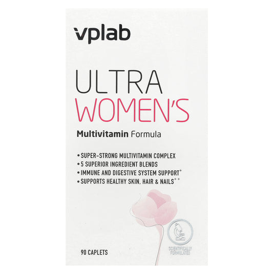 Vplab, Ultra Women’s Multivitamin Formula, 90 Caplets