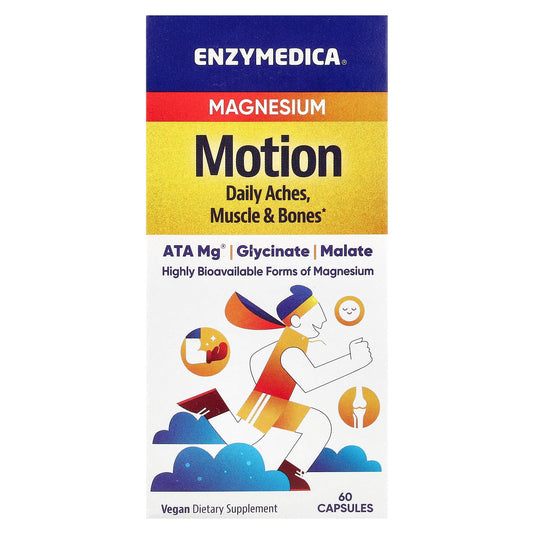 Enzymedica, Motion, Magnesium , 60 Capsules