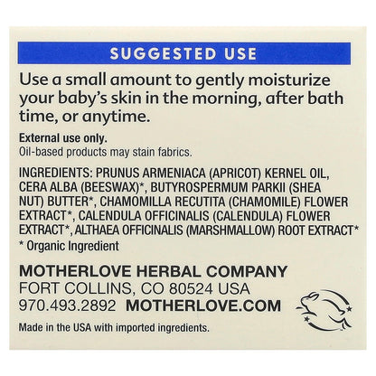 Motherlove, Baby, Everyday Baby Balm, 2 fl oz (59 ml)