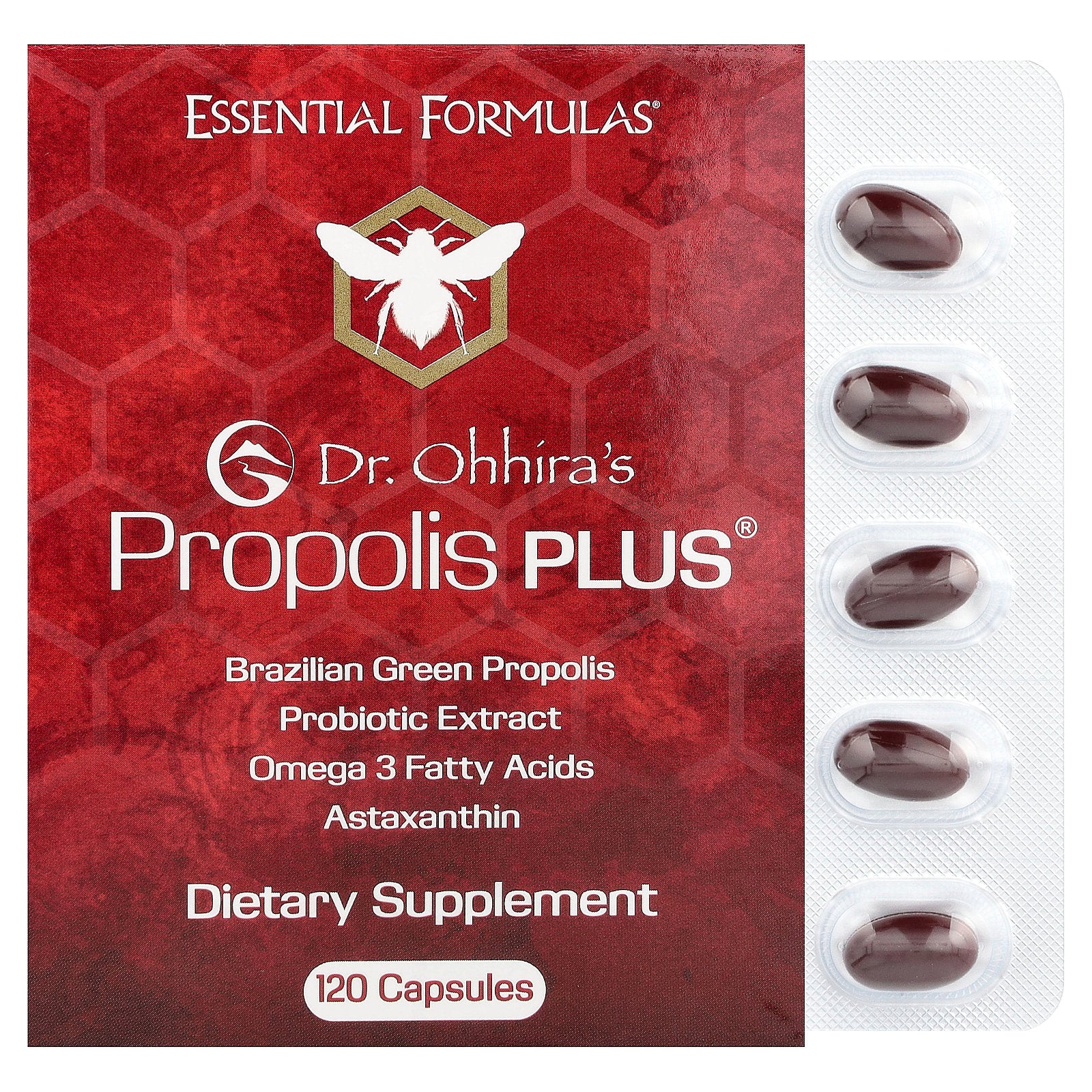 Dr. Ohhira's, Propolis Plus®, 120 Capsules