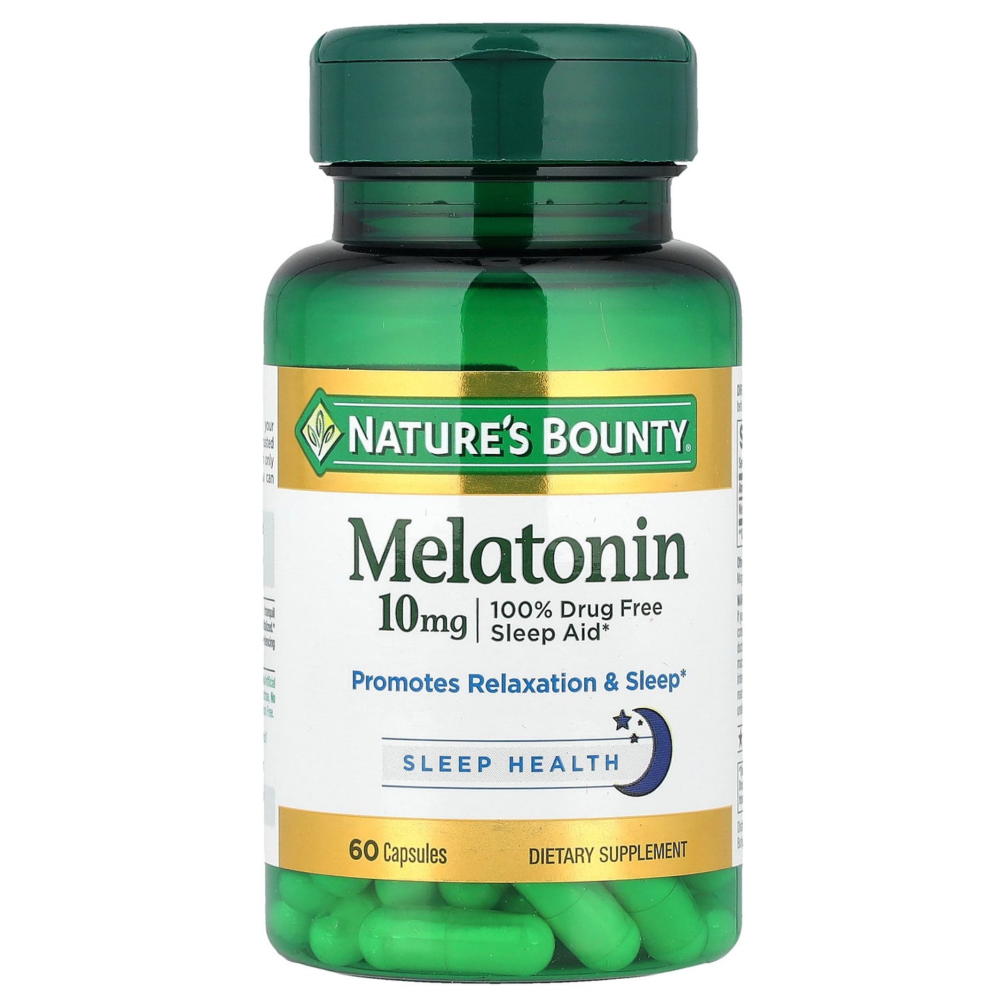 Nature's Bounty, Melatonin, 10 mg, 60 Capsules